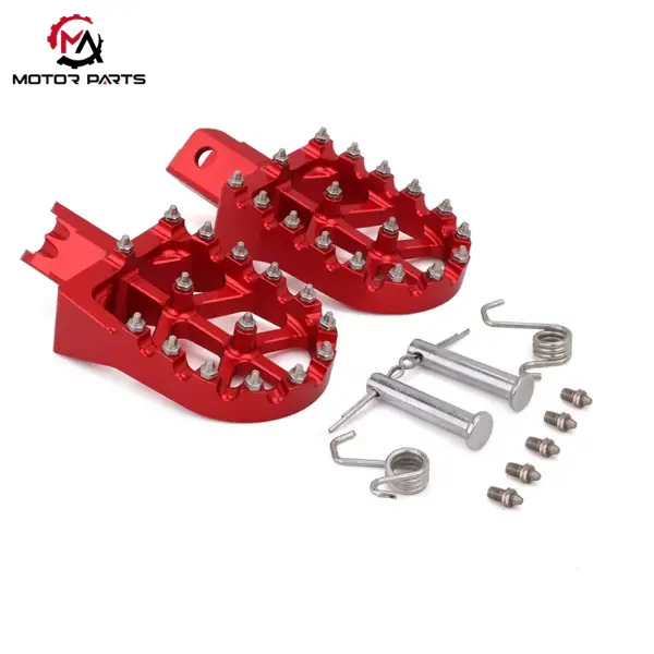 CNC Aluminium Pasak Kaki untuk Sur-Ron Light Bee CRF150F CRF230F Dirt Bike Footrests