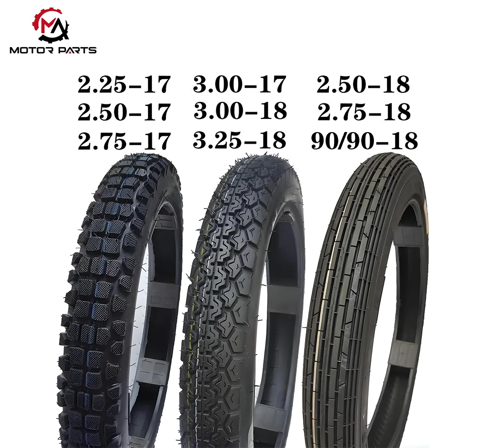 motorcycle tire size