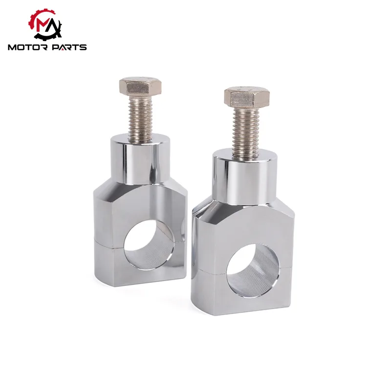 Universal CNC Aluminium Handle Bar Risers 25mm